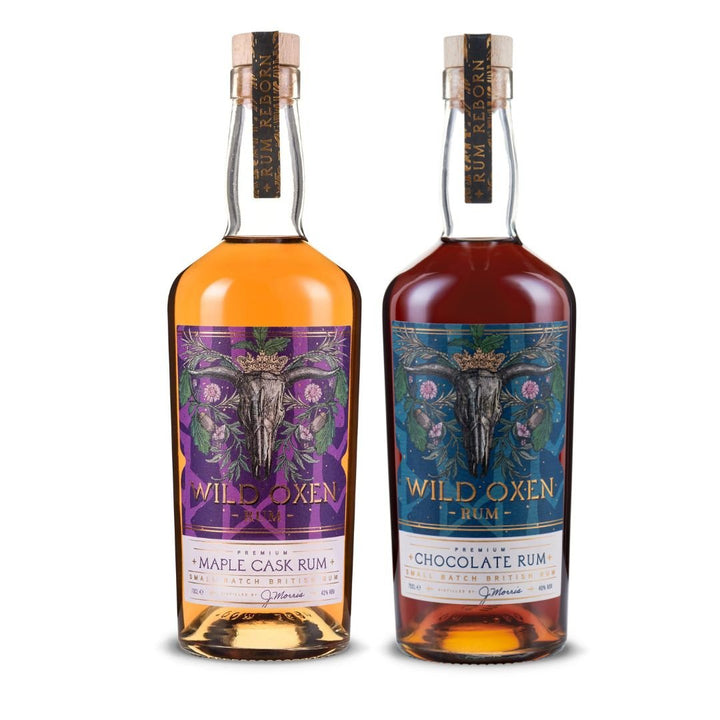 Abingdon Distillery Wild Oxen Rum Duo, 2 x 70cl - Digital Distiller