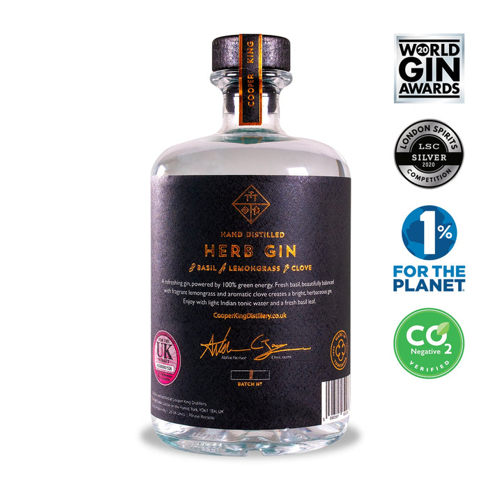 Cooper King Herb Gin - Digital Distiller