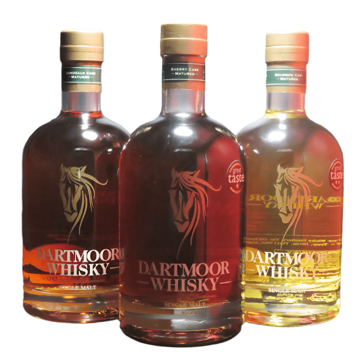 Dartmoor Whisky Trio Bundle, 3 x 70cl - Digital Distiller