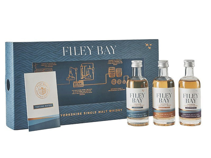 Filey Bay Experience Tasting Set + English Whisky Book - Digital Distiller