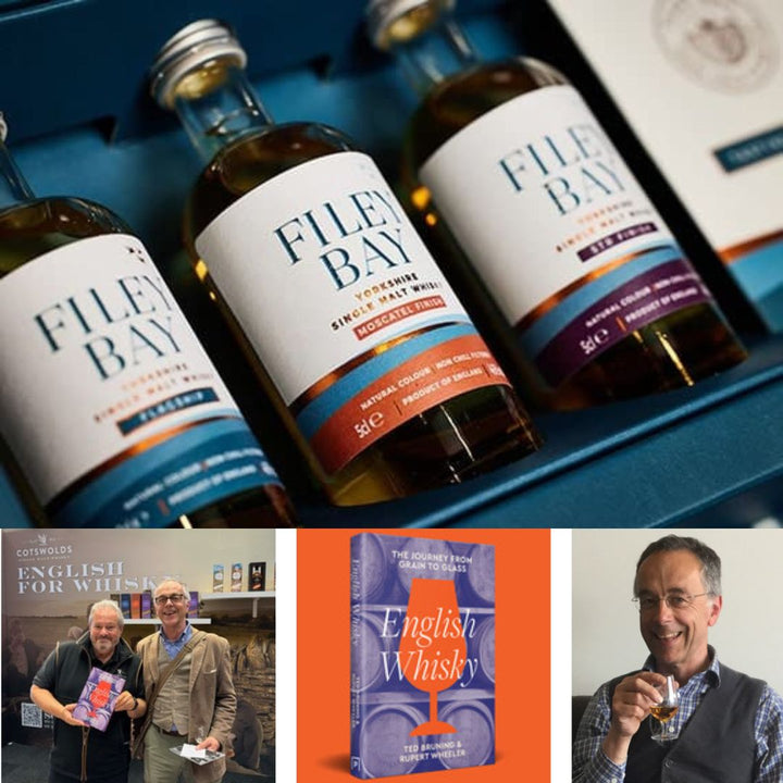 Filey Bay Experience Tasting Set + English Whisky Book - Digital Distiller