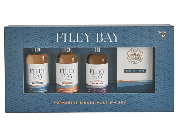 Filey Bay Experience Tasting Set + English Whisky Book - Digital Distiller