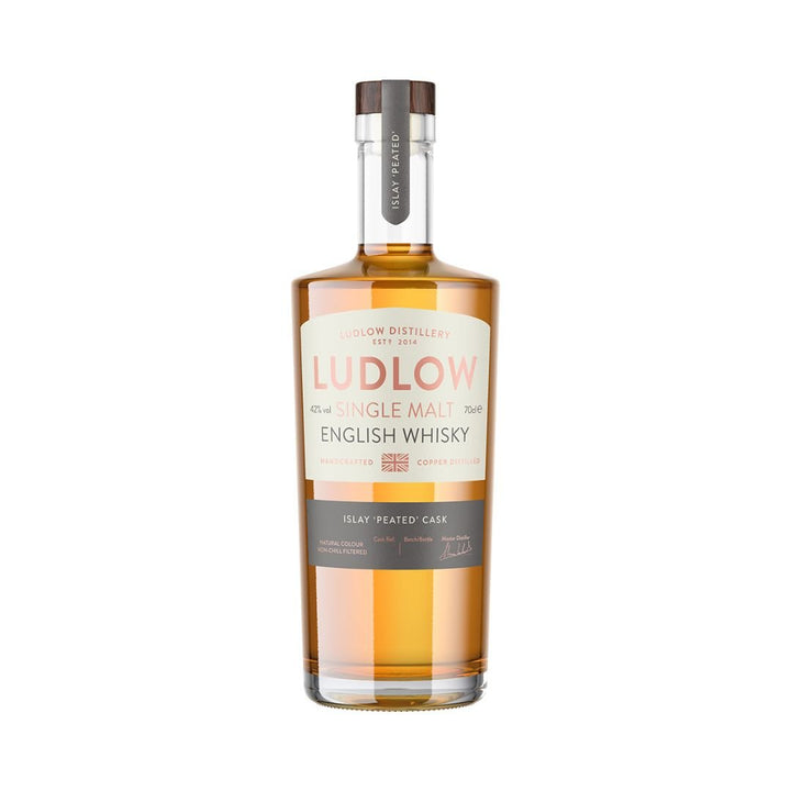 Ludlow Distillery Islay Peated Cask Single Malt English Whisky, 70cl - Digital Distiller