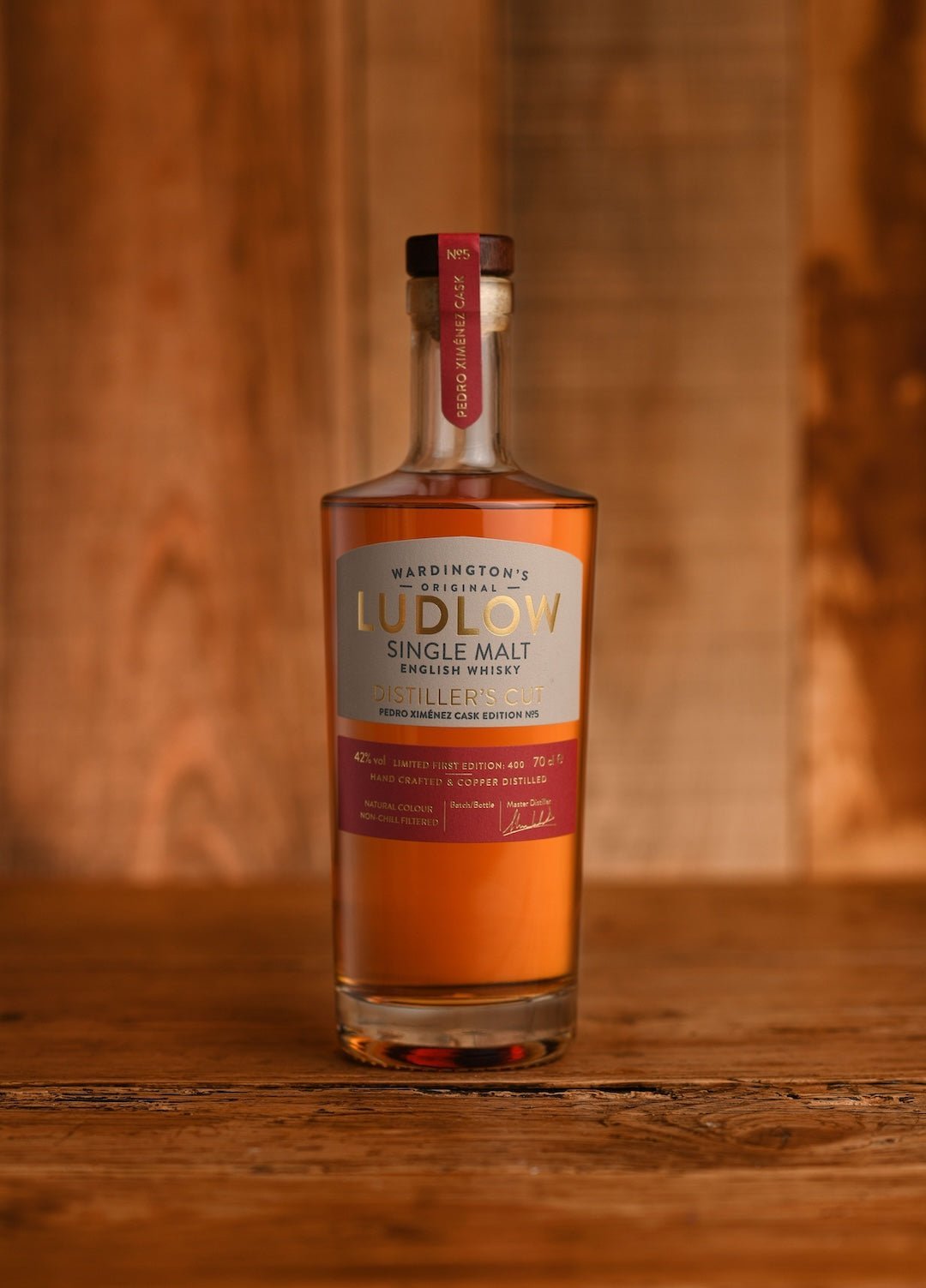 Ludlow English Single Malt Whisky, Pedro Ximénez Cask Edition - Digital Distiller