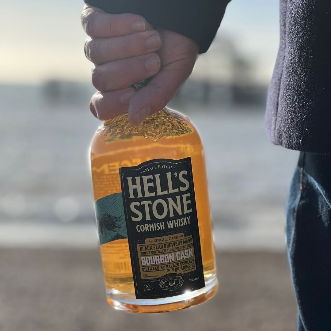 Pocketful of Stones Hell's Stone Single Cask Single Malt Cornish Whisky, 70cl - Digital Distiller