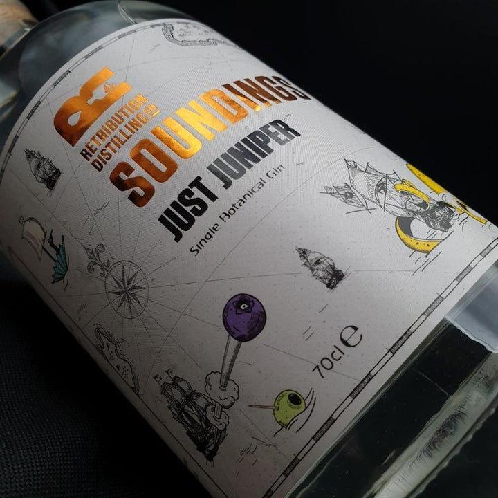 Retribution Distilling Just Juniper, Soundings, 70cl - Digital Distiller