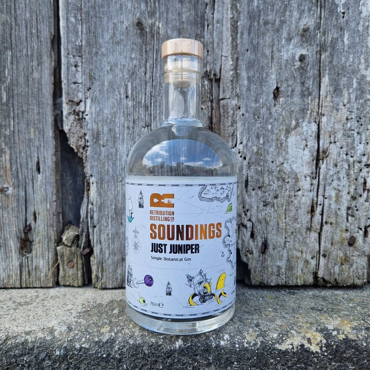 Retribution Distilling Just Juniper, Soundings, 70cl - Digital Distiller