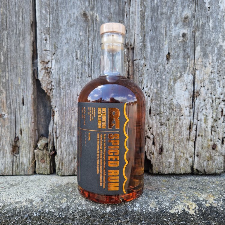 Retribution Distilling Spiced Rum, 70cl - Digital Distiller