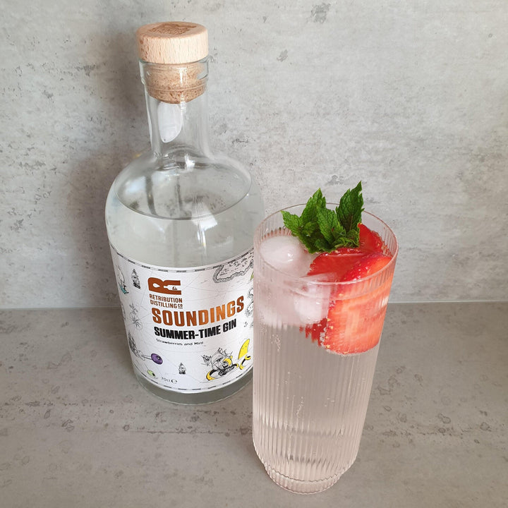 Retribution Distilling Summer - Time Gin, Soundings, 70cl - Digital Distiller