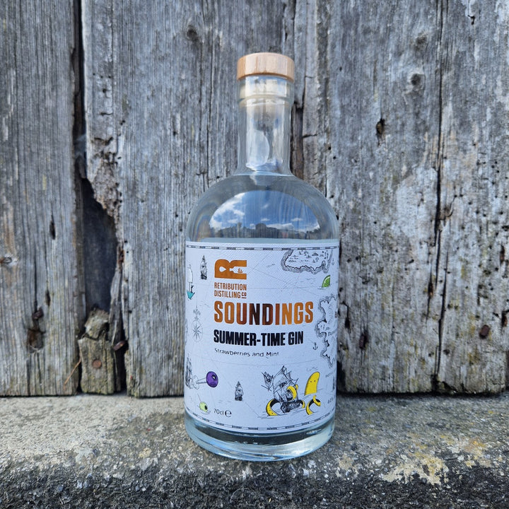 Retribution Distilling Summer - Time Gin, Soundings, 70cl - Digital Distiller