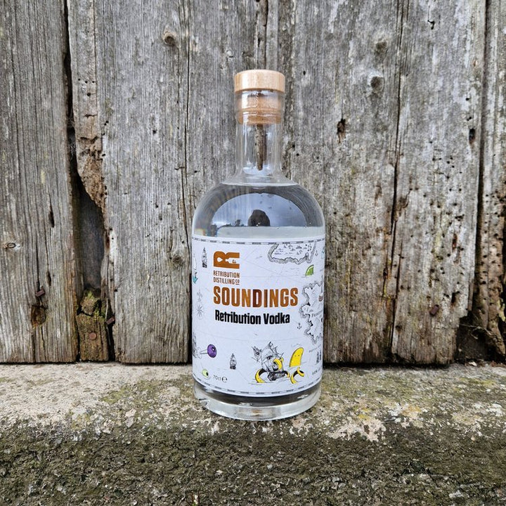 Retribution Distilling Vodka, Soundings, 70cl - Digital Distiller