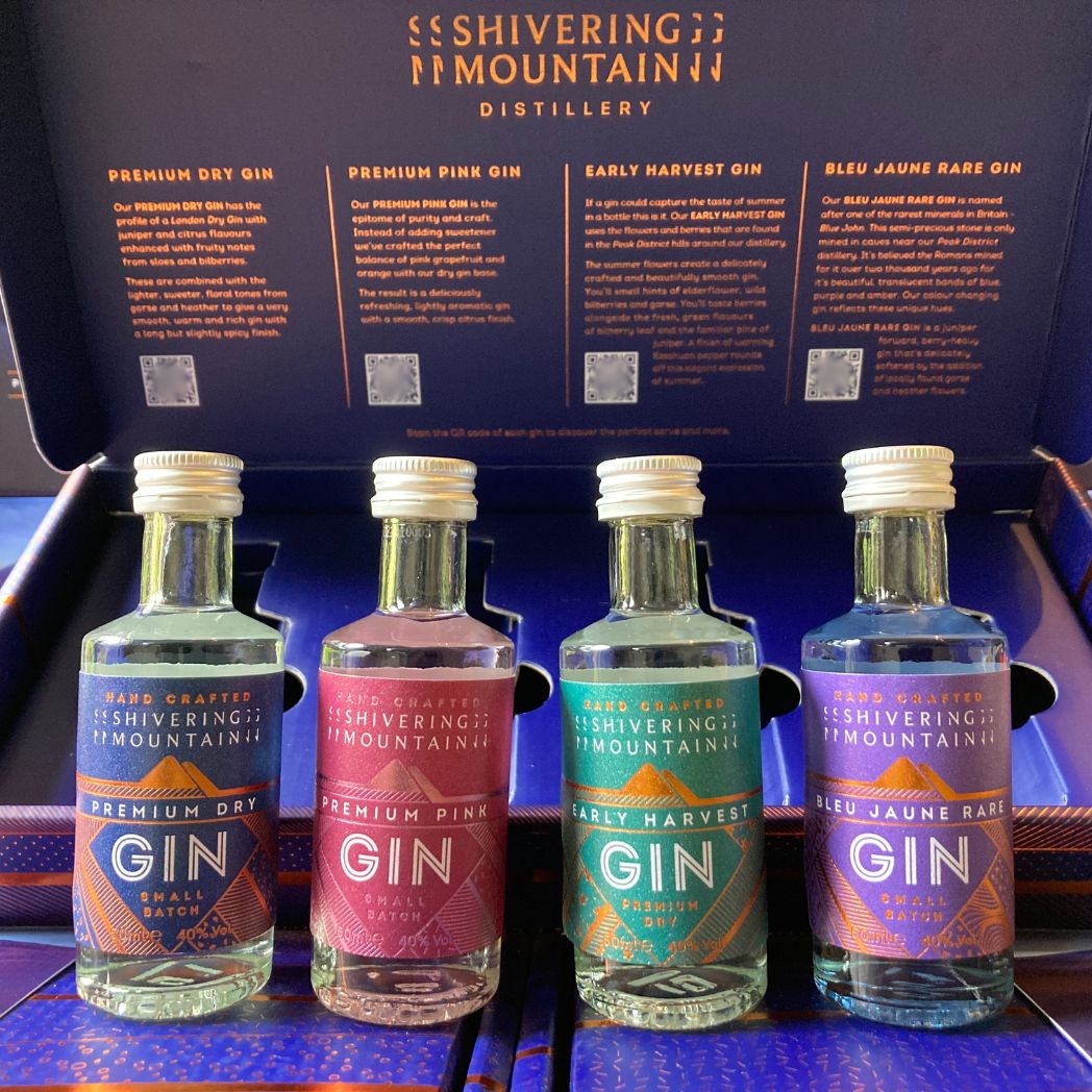 Shivering Mountain Premium Miniatures Gin Collection - Digital Distiller