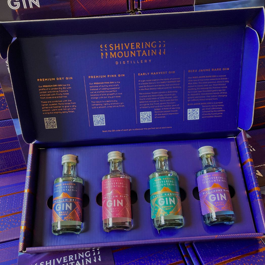 Shivering Mountain Premium Miniatures Gin Collection - Digital Distiller