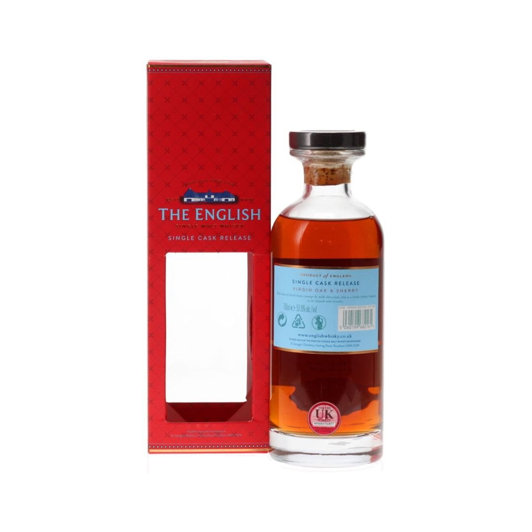 The English Distillery Double Cask Matured - Virgin Oak & Sherry Cask Whisky, 70cl - Digital Distiller