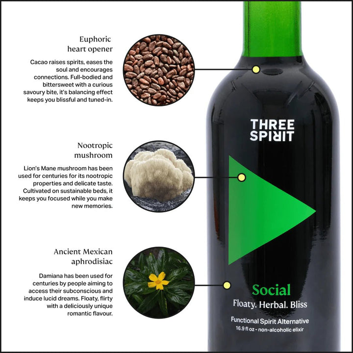 Three Spirit Social Elixir, 50cl - Digital Distiller