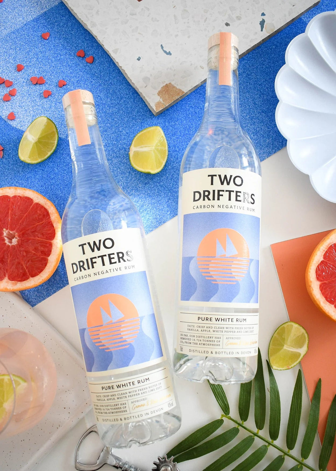 Two Drifters Pure White Rum, 70cl - Digital Distiller