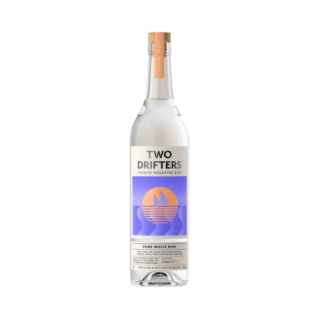 Two Drifters Pure White Rum, 70cl - Digital Distiller