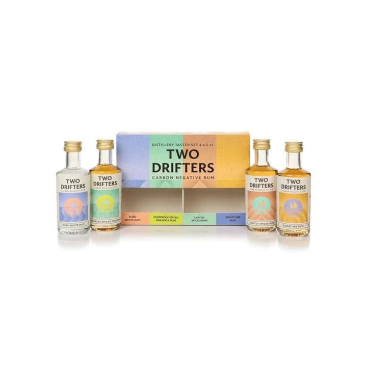 Two Drifters Rum Taster Set, 4 x 5cl - Digital Distiller