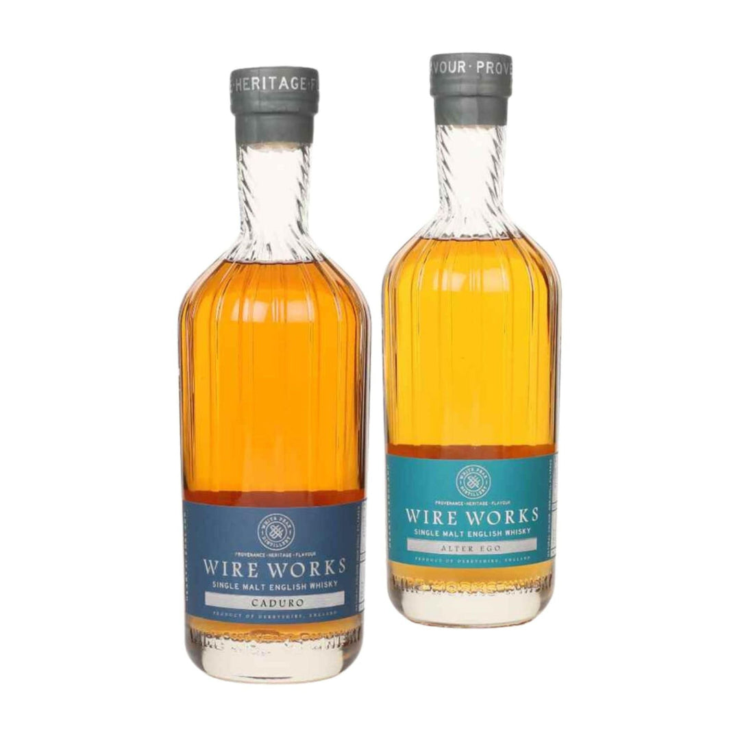 White Peak Distillery Wire Works Whisky Bundle: Caduro and Alter Ego, 2 x 70cl - Digital Distiller