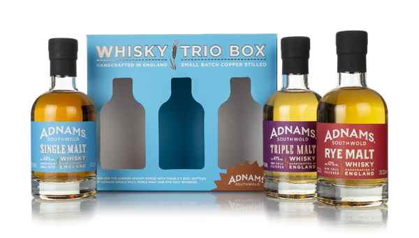 Adnams Whisky Trio Pack (3 x 200ml) - Digital Distiller