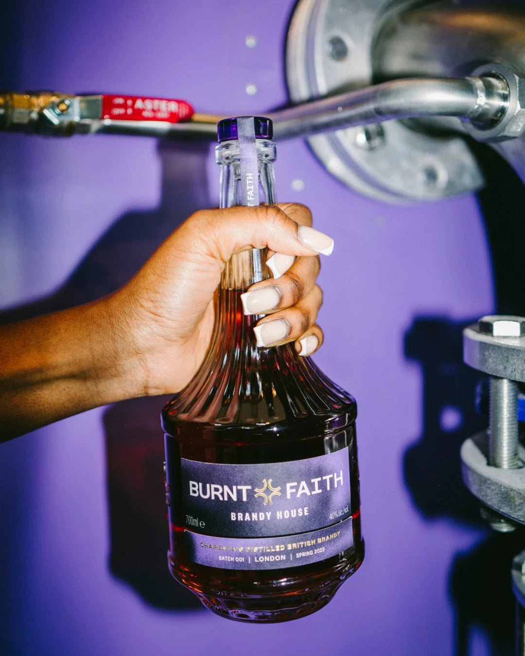 Burnt Faith Brandy, Batch #1 - Digital Distiller