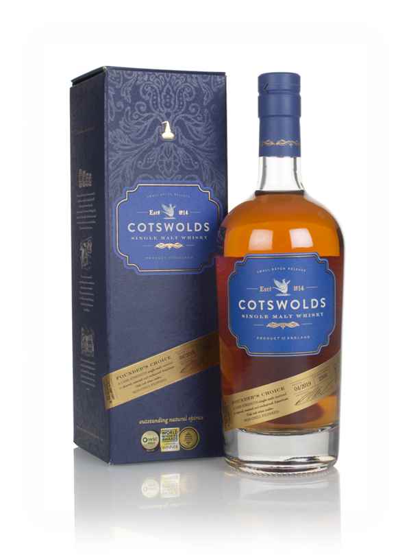 Cotswolds Founder's Choice Single Malt English Whisky - Digital Distiller