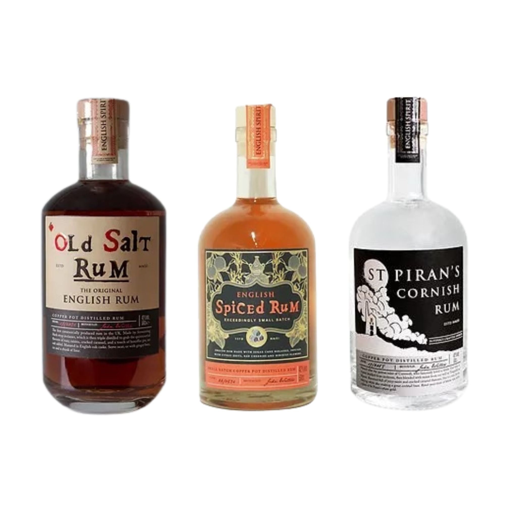 English Spirit Distillers Mixed Rum Trio, 3 x 50cl – Digital Distiller